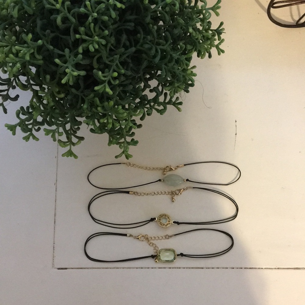 Set of 3 chokers